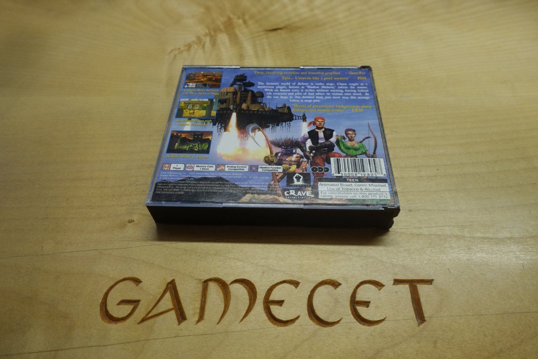 Sony Giochi: Shadow Madness - Amerika – Usato da Steinach venduto da Gamecet 2