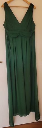Abendkleid Grösse 38 in jadegrün