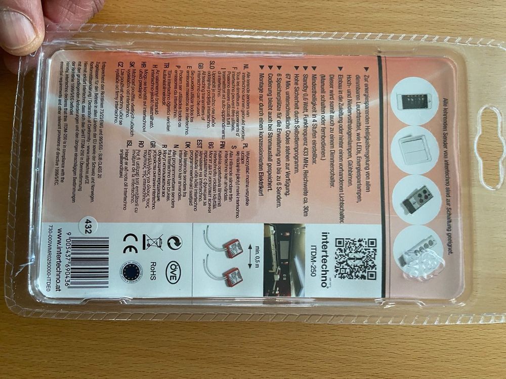 Funk Universal-Dimmer 2 Draht-Technik (Neu und originalverpackt) in ...