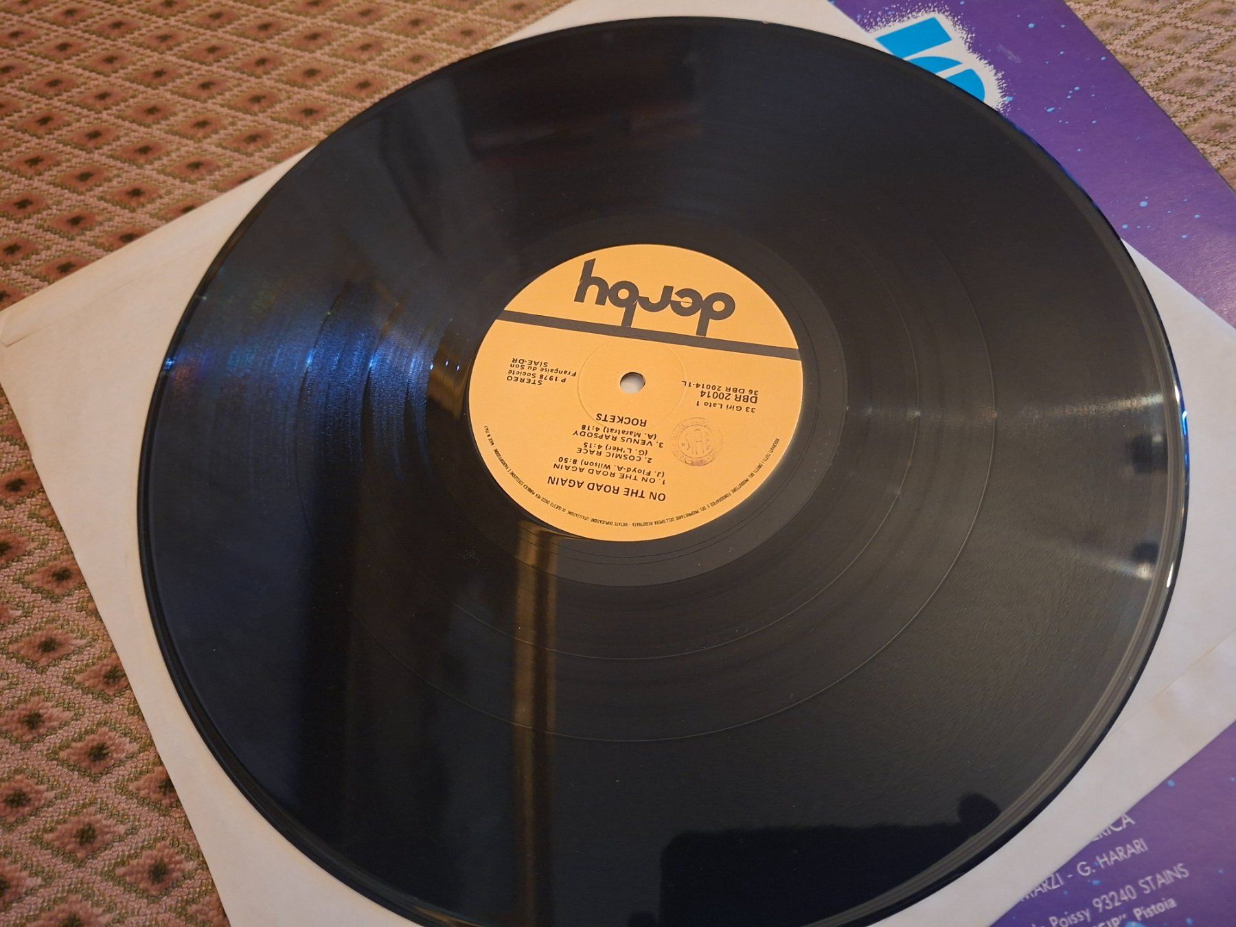 Dischi in vinile: Italy Electro/Disco 1978 - Rockets - On The Road Again – Usato da Bernex venduto da Wannabehasbeen01 3