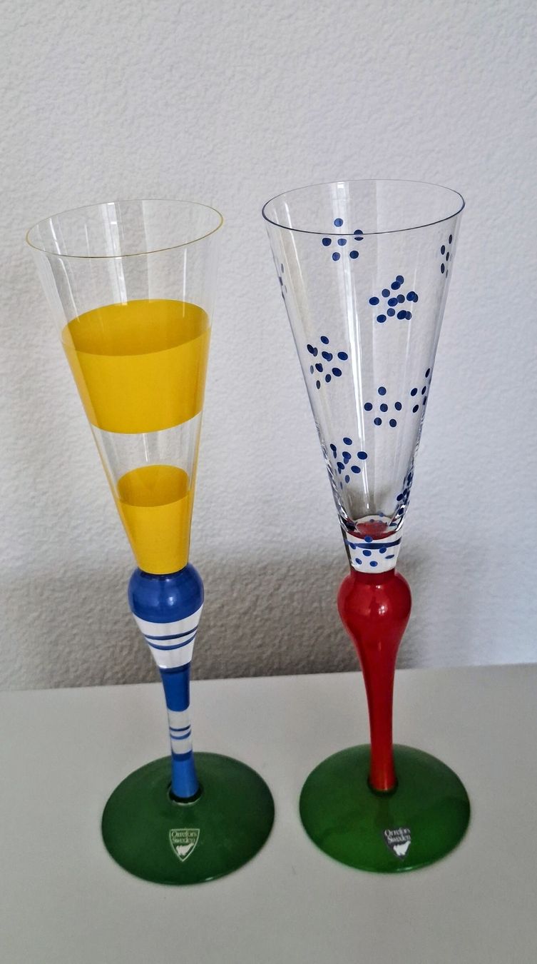 Gläser: Orrefors Champagner-Gläser – Gebraucht aus Luzern von alpler1
