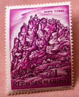 Briefmarken aus San Marino Bergsteigen Ungestempelt 