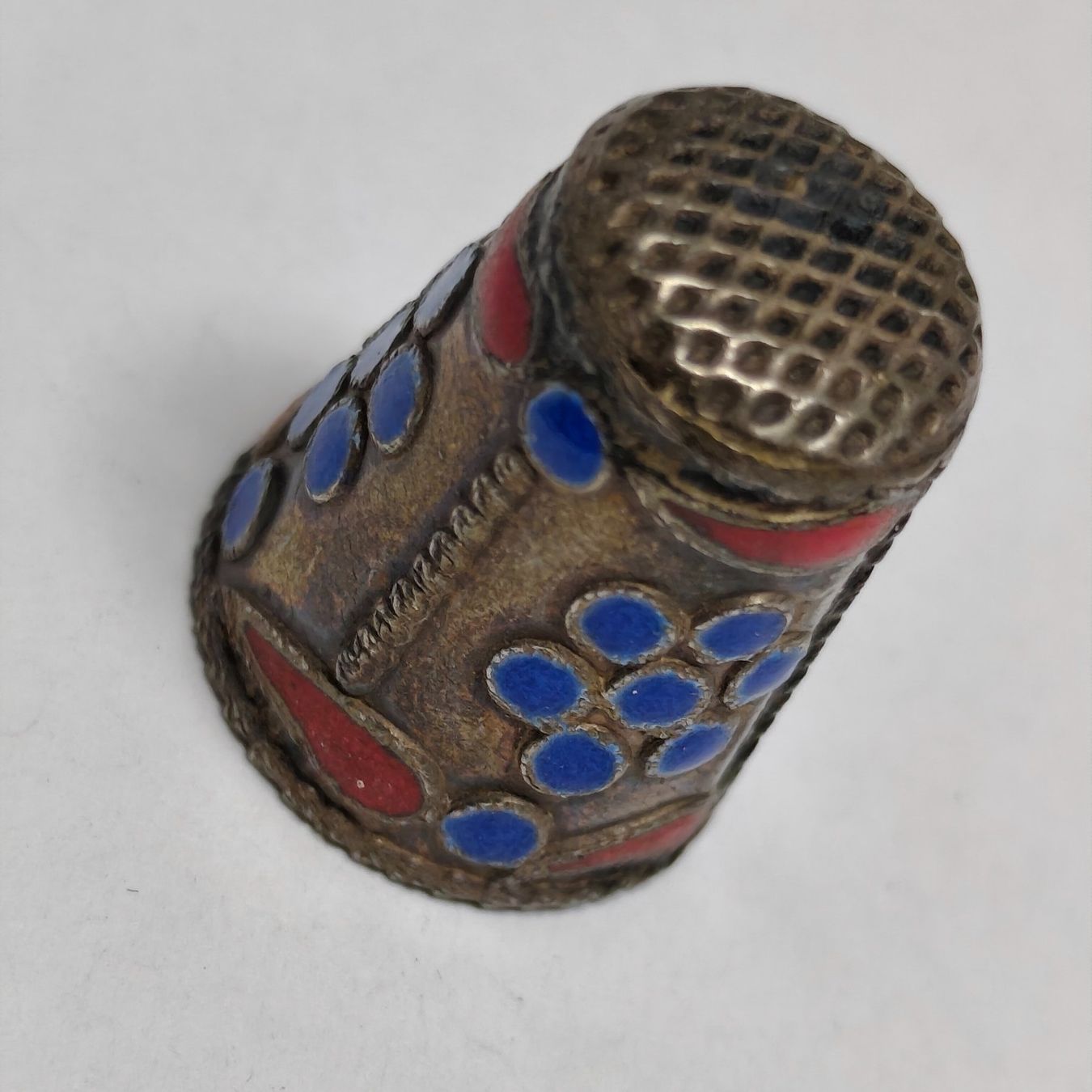 Ditali: Vintage Fingerhut aus silver silber, #A5 – Usato da Châtelaine venduto da Tropic.Watch2 4