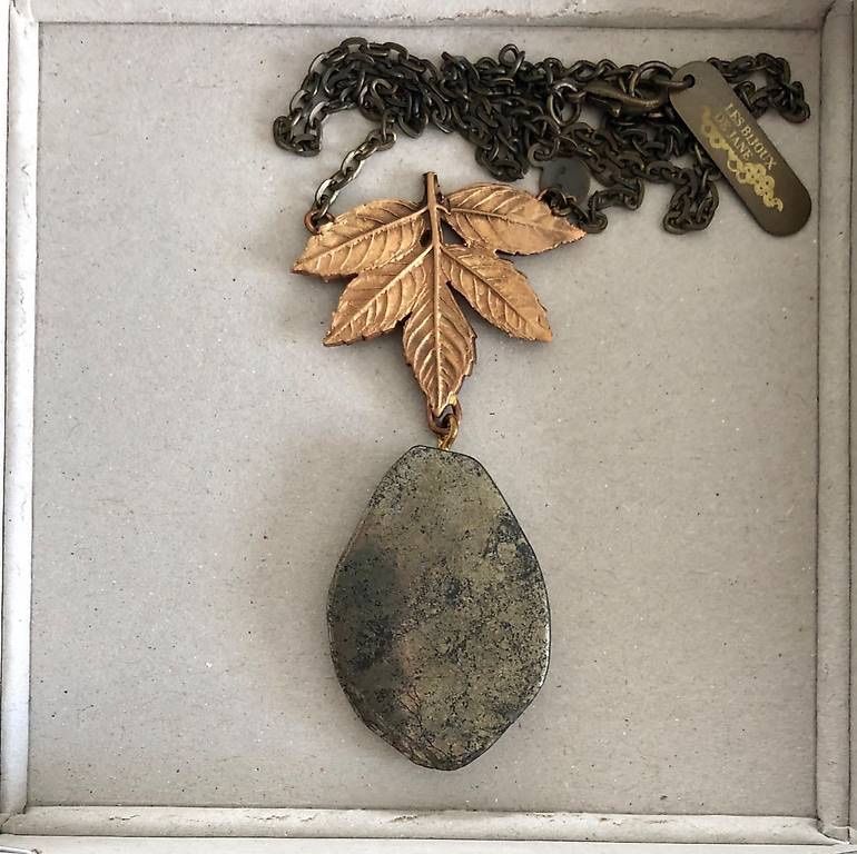 Ketten: Collier végétal Les Bijoux de Jane – Neu (gemäss Beschreibung) aus Le Crêt-p-Semsales von staglione69