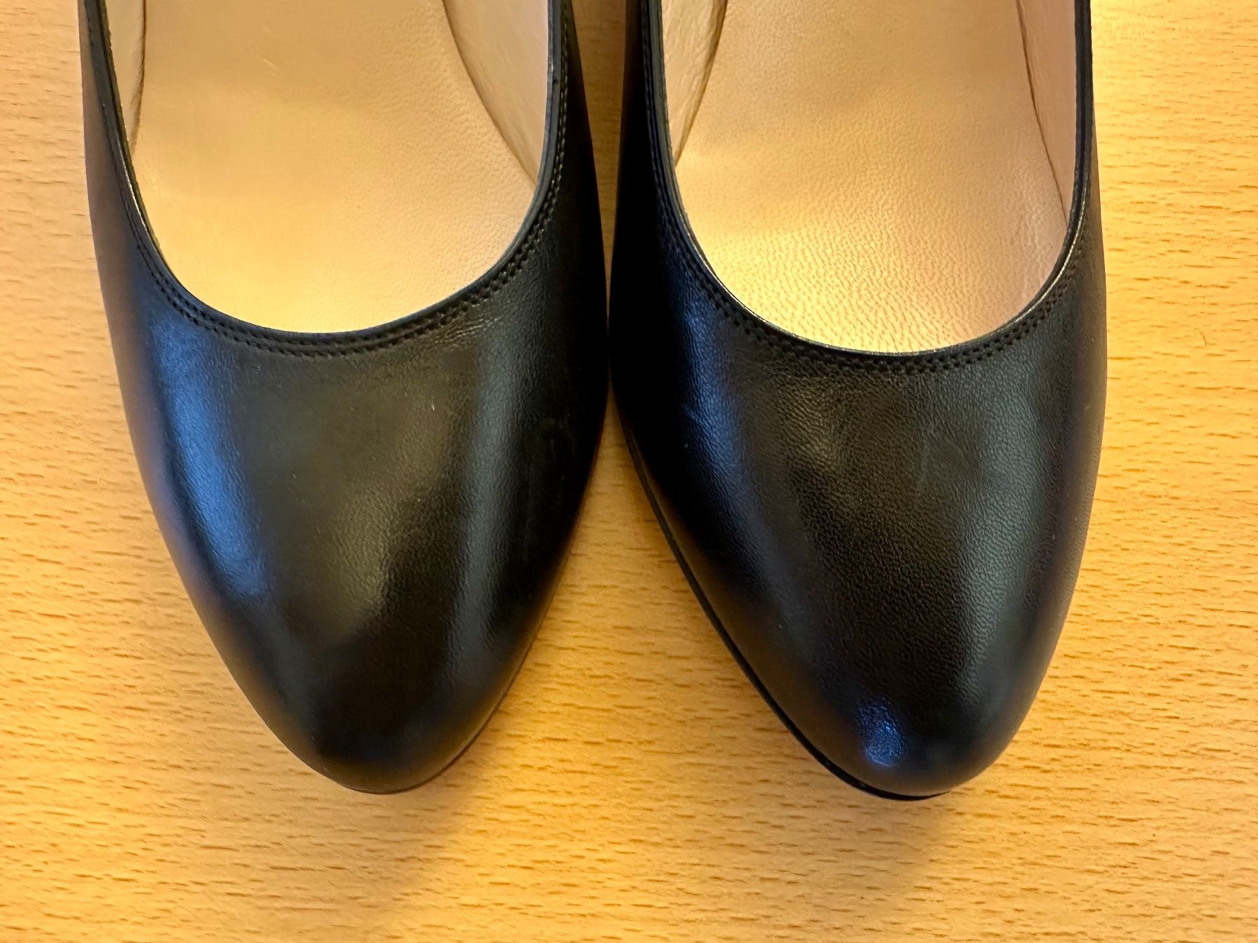 Scarpe da donna: moderner Damenschuh, Lederpumps schwarz, Grösse 35 – Nuovo (secondo la descrizione) da Wallbach venduto da logologo01 4