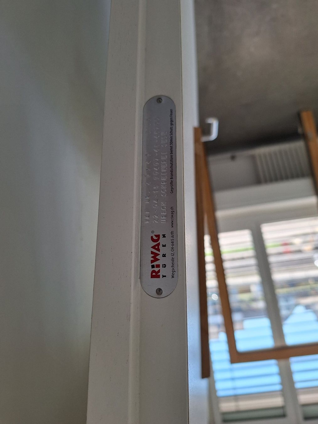 Porte: Brandschutztüre mit Rahmen – Usato da Birrwil venduto da toldi01 2