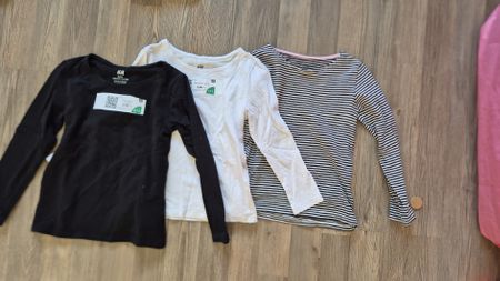 3er Set Shirts 98/104