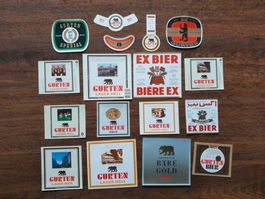Bier Brauerei Gurten Etiketten