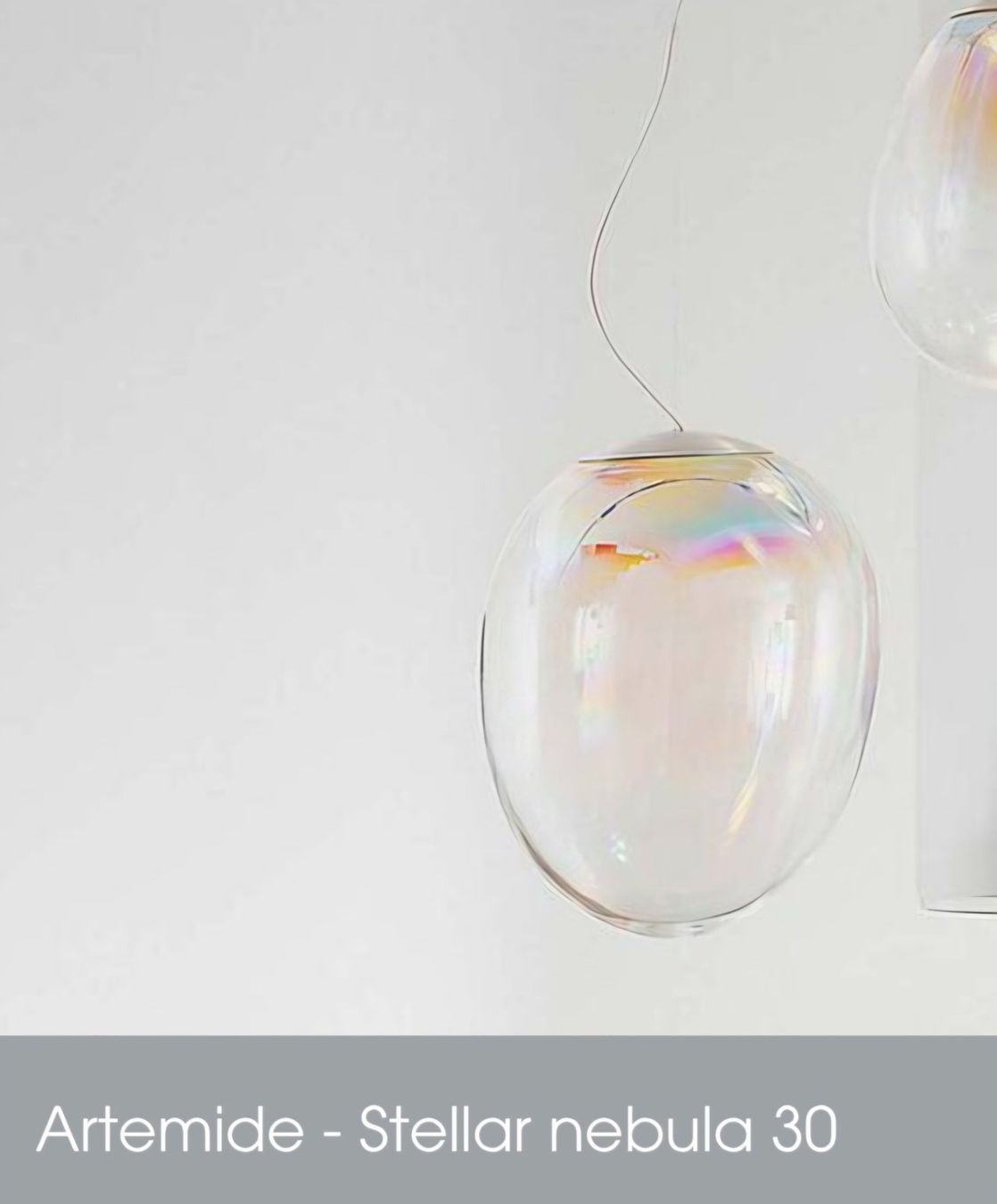 Artemide Lampade: LED-Pendelleuchte Stellar Nebula von Artemide – Nuovo (secondo la descrizione) da Binningen venduto da Masc61