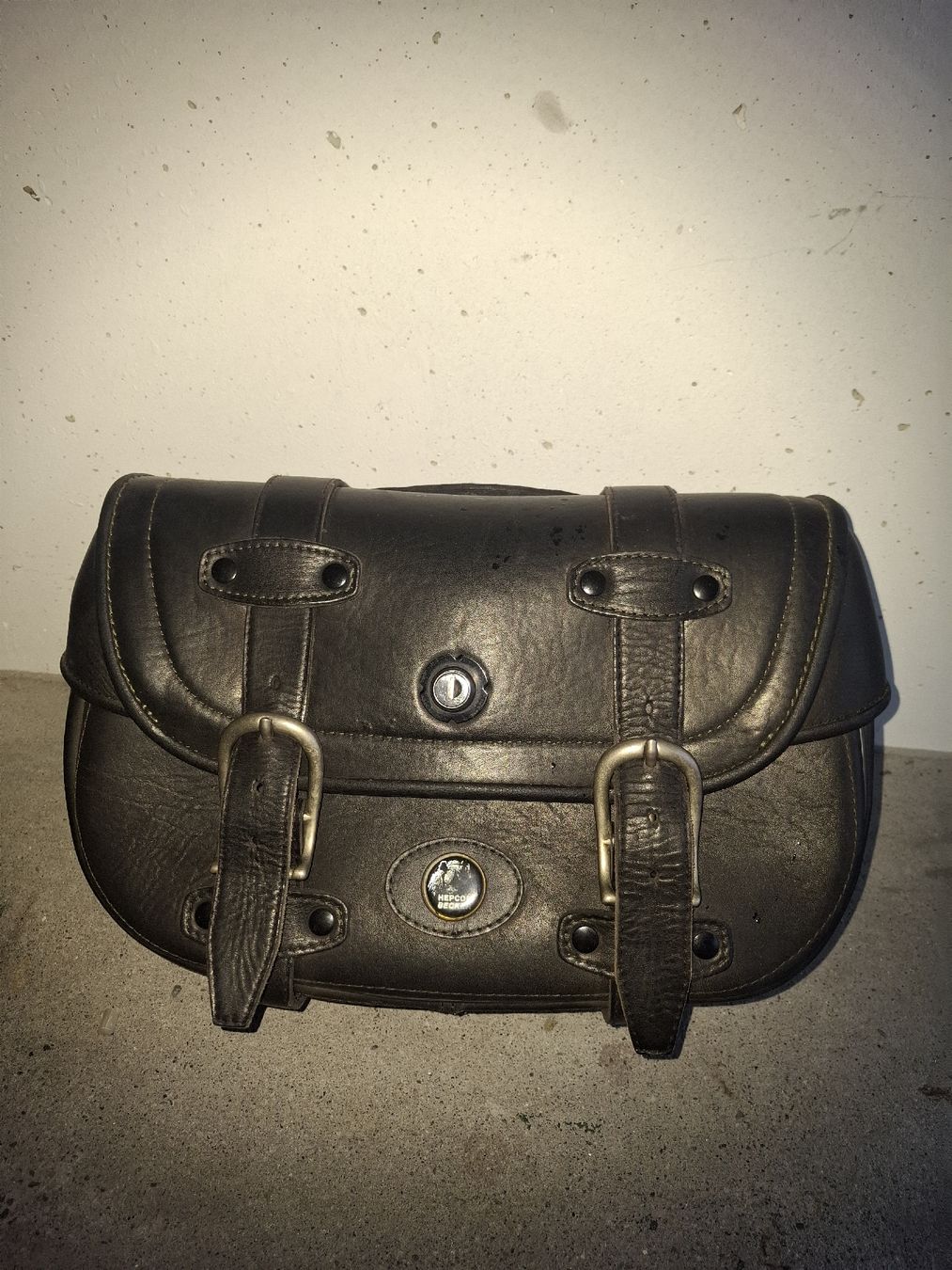 Taschen: Original Hepco&Becker Motorrad Seitentaschen, Leder – Gebraucht aus Schellenberg von R.Feigl_Vertrieb