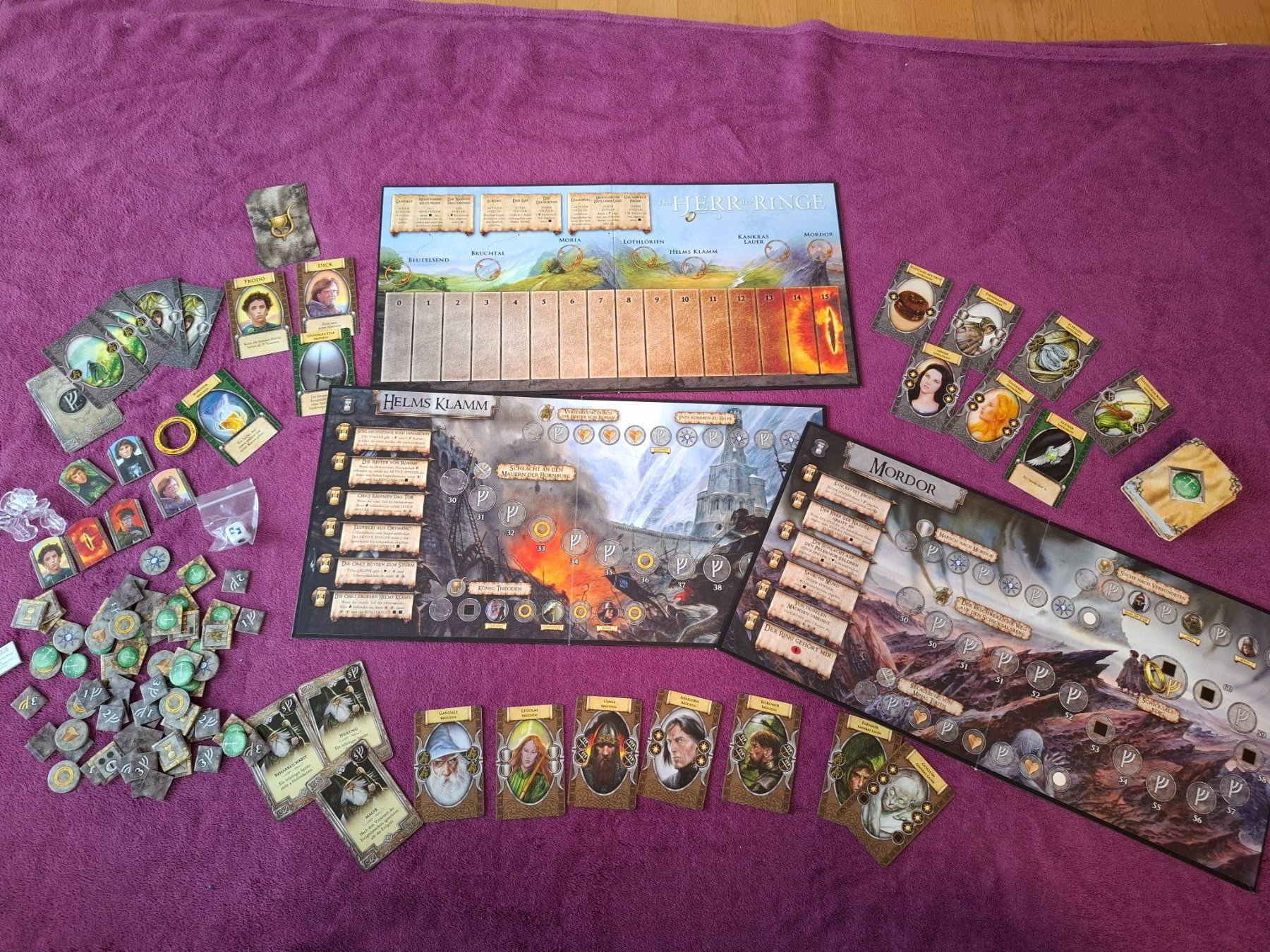 Kosmos Giochi: !! Kosmos Spiel - Der Herr der Ringe !! – Usato da Müllheim Dorf venduto da Seeeule01 7