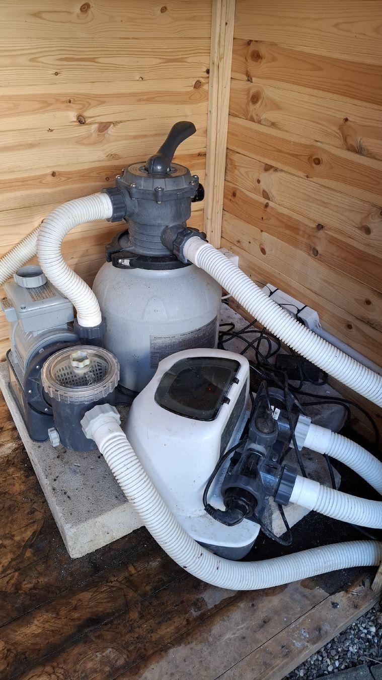 Intex Piscine: Aussenpoolanlage komplett – Usato da Künten venduto da Rocchi71 8