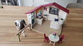 Schleich Kaffeehaus mit Pferd