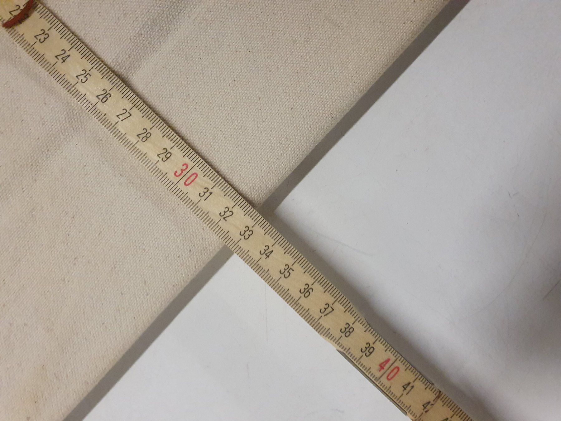 Valigie & Borse: Arbeitsmappe weiss mit Ledergriff 60 x 33 – Usato da Zürich venduto da loosebone 4