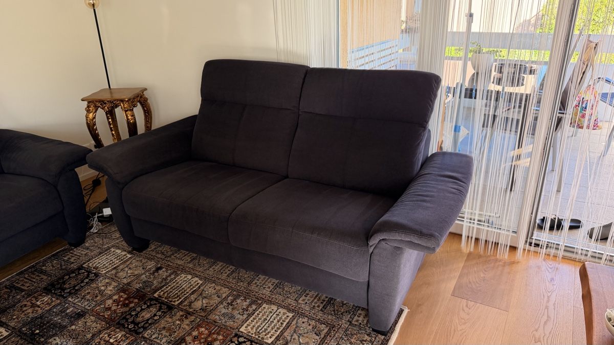 Divani: Gemütliche 3er- & 2er-Sofas + 2 Sessel in Anthrazit   – Usato da Zell ZH venduto da uer_2wv9 3