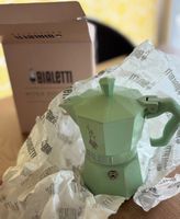 Bialetti Moka Exclusive 3 Tassen hellgrün gebraucht