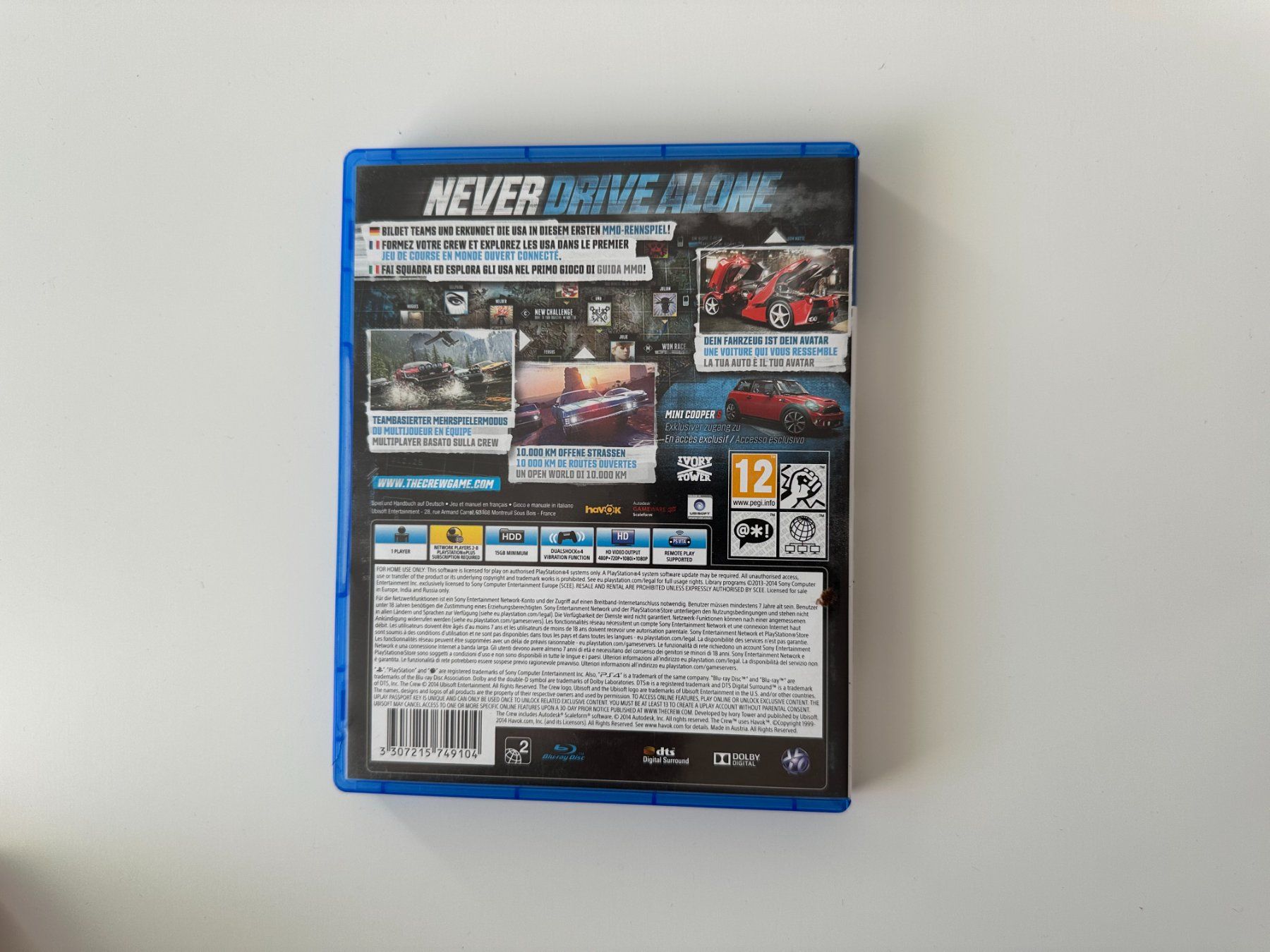 Sony Giochi: The Crew, Sony Playstation 4, PS4, PS5 – Usato da Couvet venduto da nay_prh5 2