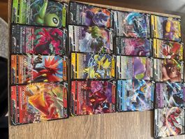 Pokémon Karten Set V Serie diverse Modelle gebraucht