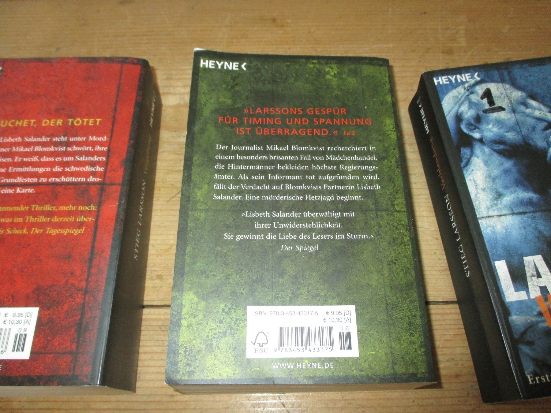 Bücher: Stieg Larsson, 3 Bücher – Gebraucht aus Flims - Dorf von Stagediver 2
