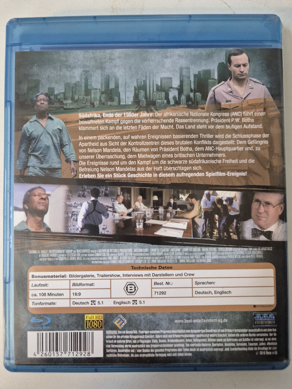 Tutti i DVDs: Endgame Blu-Ray – Usato da Lindau venduto da Hammy0740 1