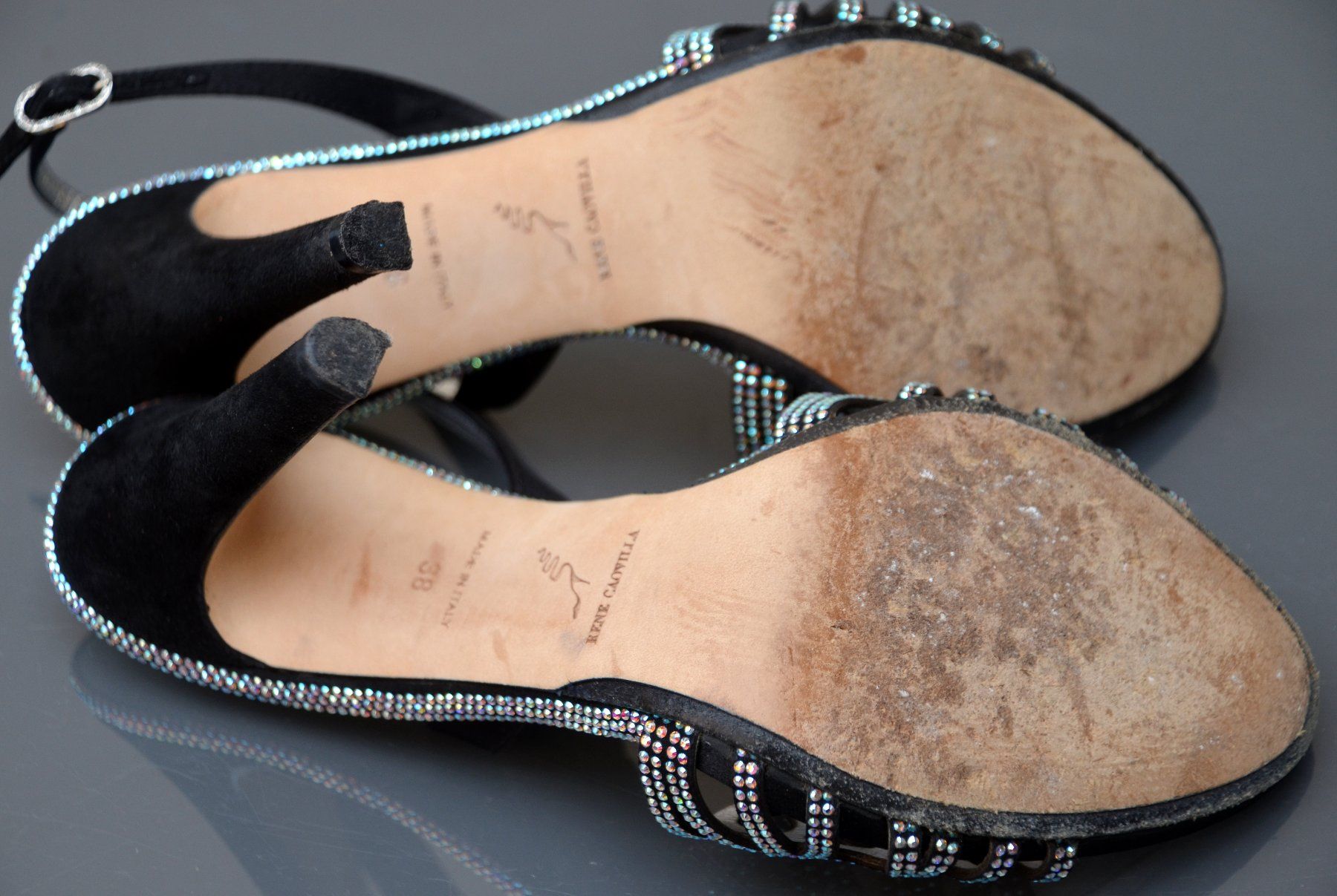 René Caovilla Scarpe da donna: Rene Caovilla Sandalen / sandales .38 – Usato da Collonges venduto da arashee 8
