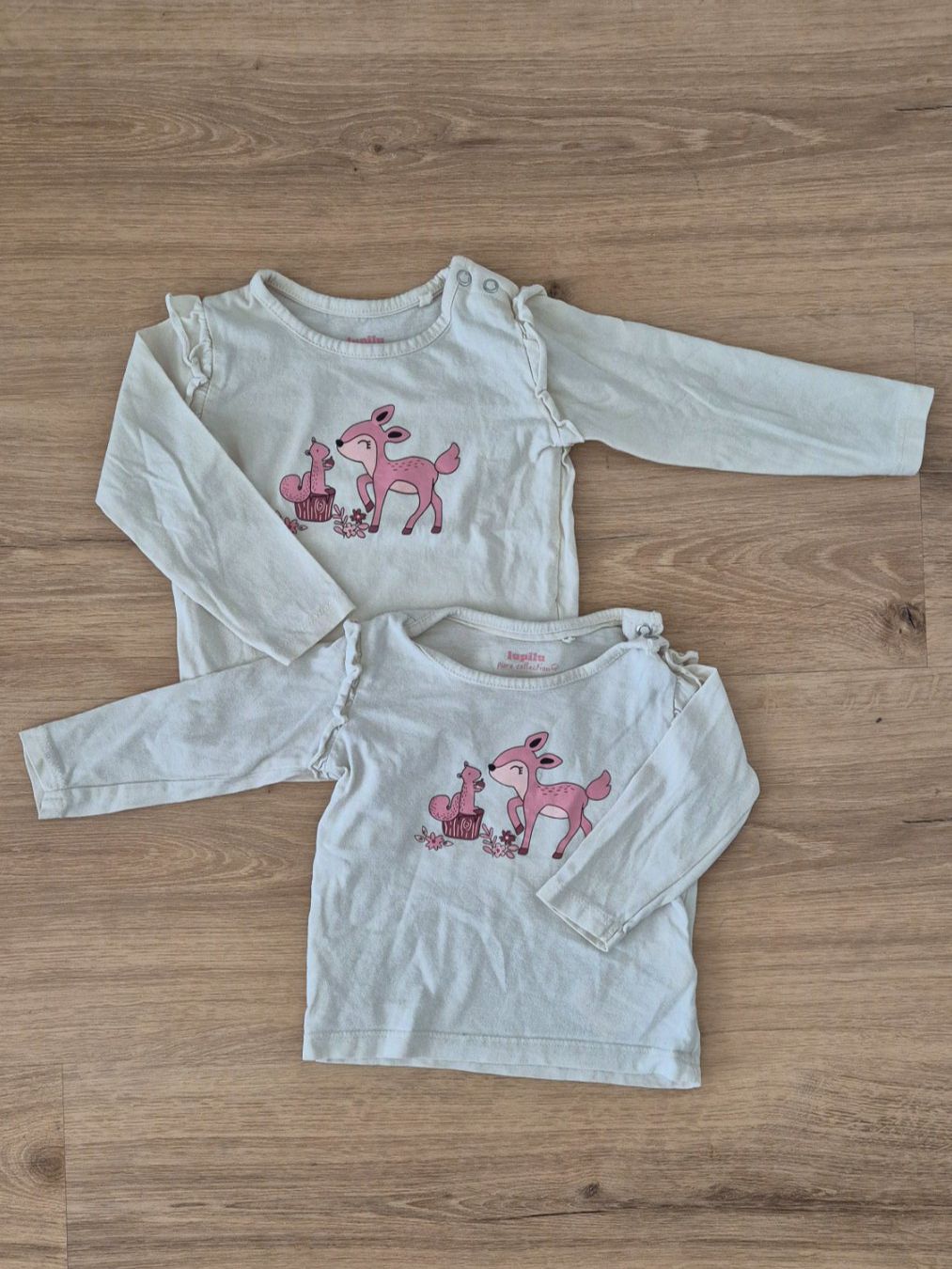Lotti & Set di vestiti: 6er Pack Langarm Shirts, Mädchen, Gr. 74/80 – Usato da Ettenhausen TG venduto da Melanie_K. 1