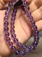 Hochwertige Amethyst Halskette