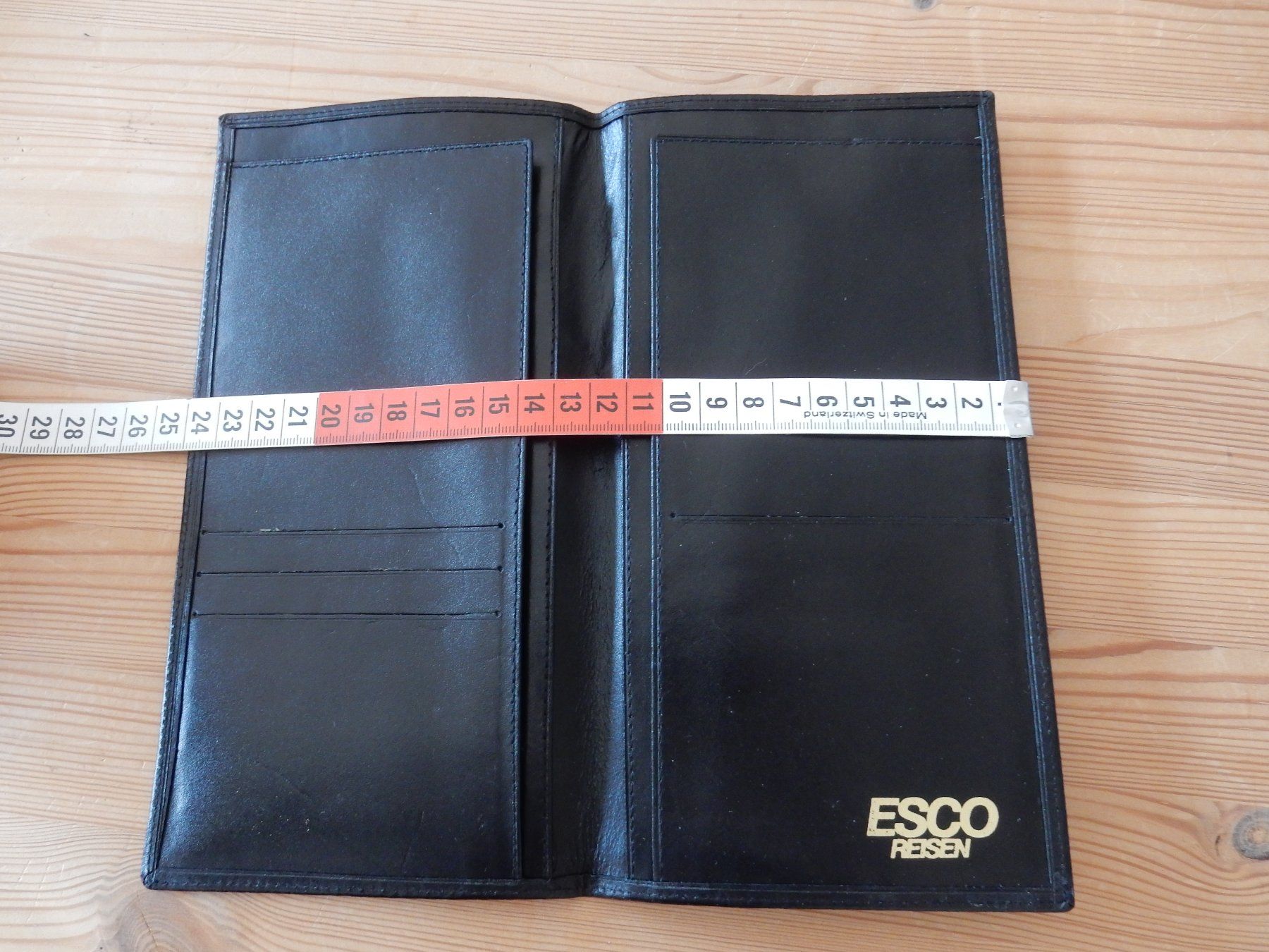 Altro in  Abbigliamento & Accessori: elegante Ledermappe Dokumentenmappe ESCO schwarz – Usato da Jona venduto da simongarden 3