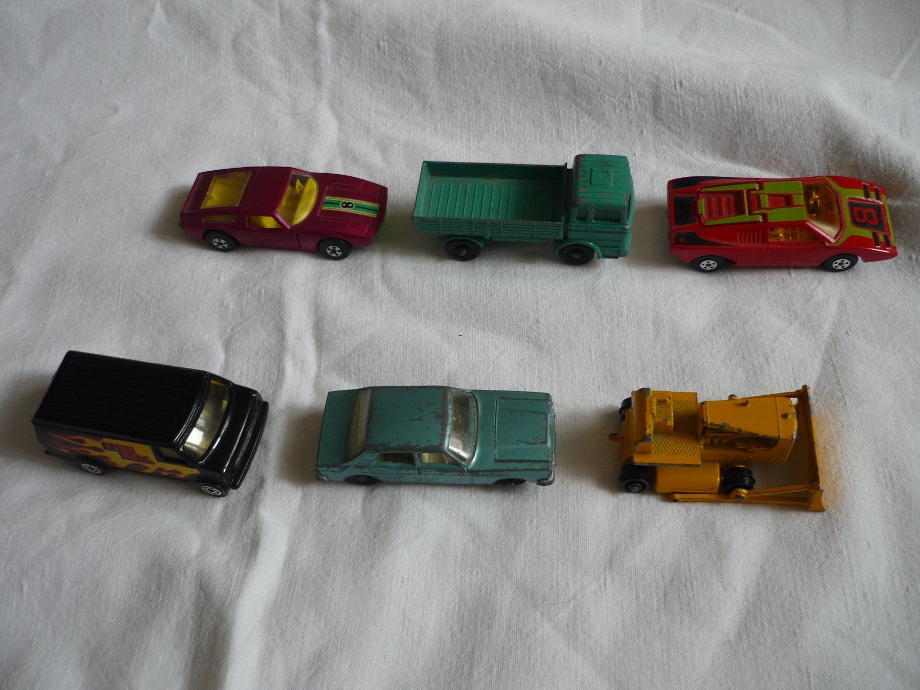 Matchbox Modellini d'auto: 6x Modellauto - Matchbox + Corgi Toys 70s – Nuovo e nell'imballaggio originale da Beringen venduto da Flatretriever 1