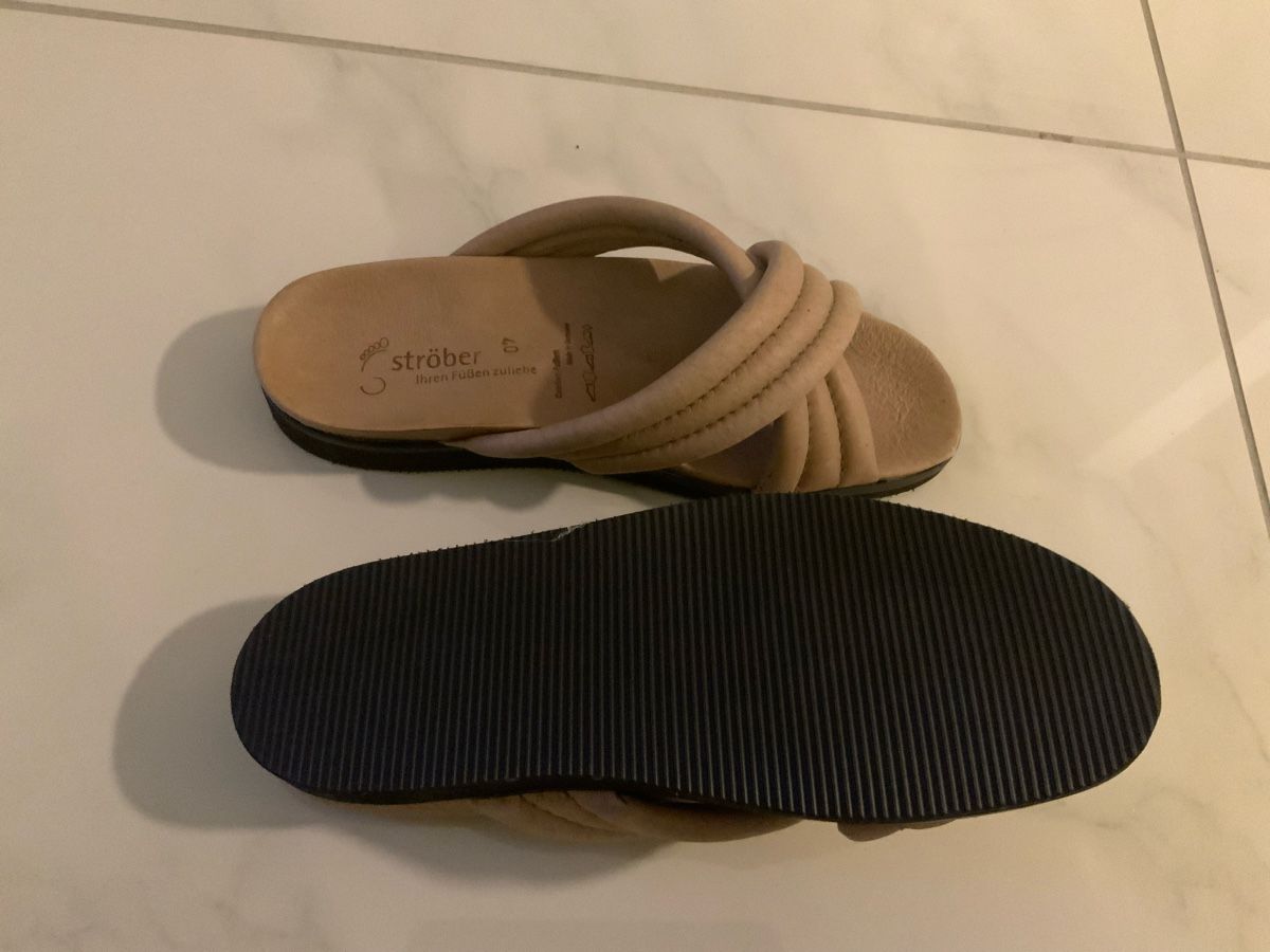 Scarpe da donna: Ströber Leder Sandalen Gr 40 Neu – Nuovo (secondo la descrizione) da Safnern venduto da Peter071 1
