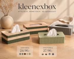 Kleenexbox Taschentücherbox 3D Druck