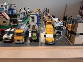 Lego Stadt / Grosse Legostadt / Konvolut
