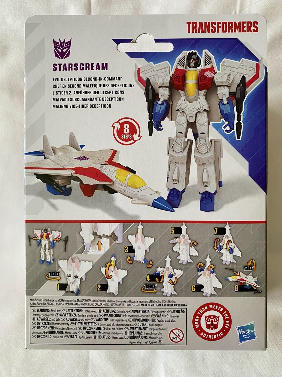 Hasbro Giocattoli: Transformers Starscream Kampfflugzeug – Nuovo e nell'imballaggio originale da Oberembrach venduto da theZaz 1
