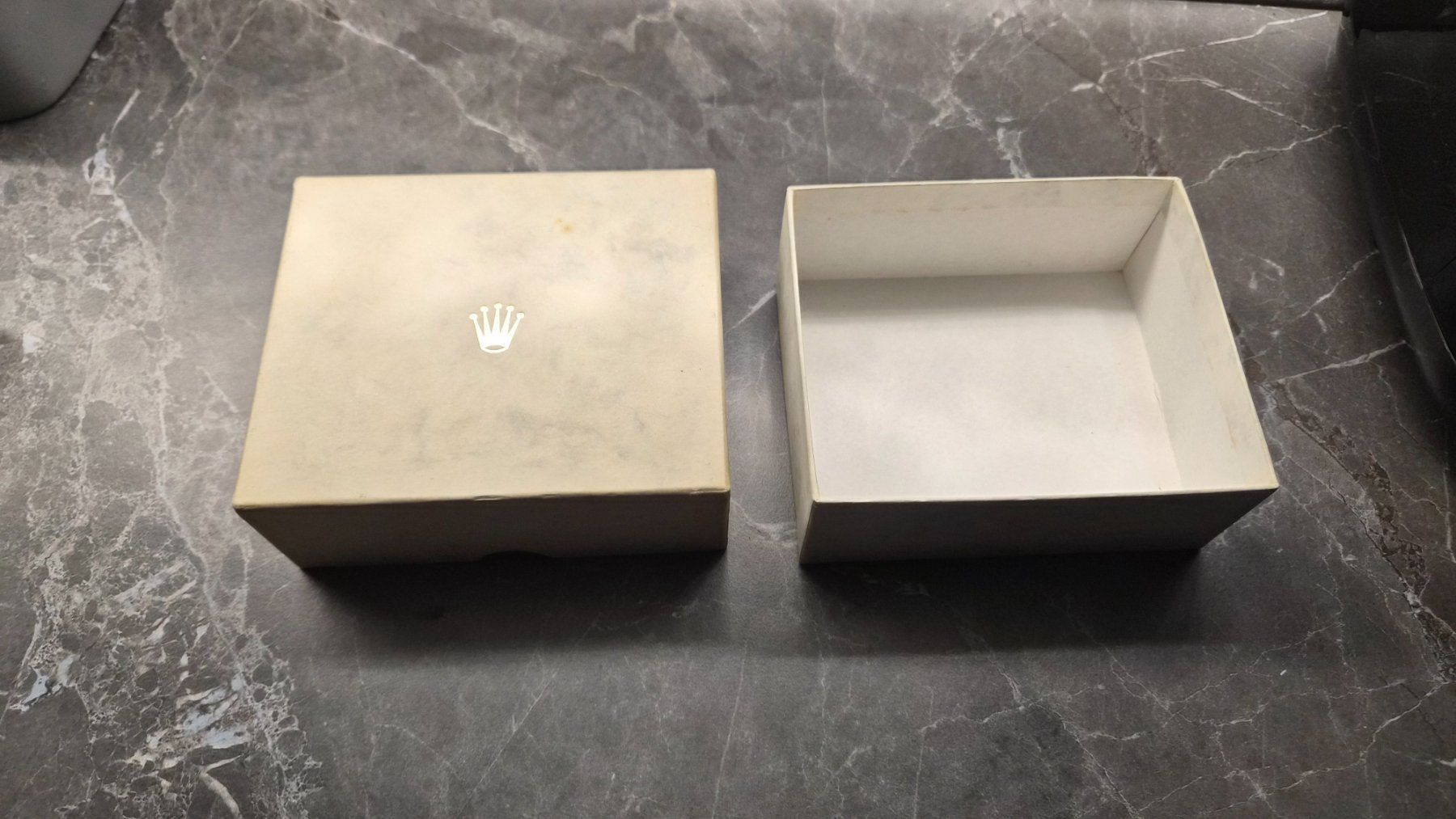 Barattoli: ROLEX original vintage marble outerbox – Usato da Quartino venduto da ruf_w862