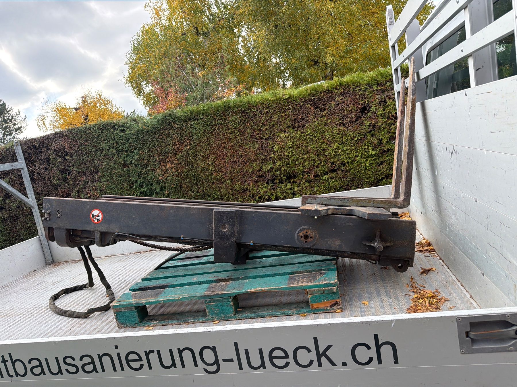 Carrelli elevatori e a forche: Heckstapler für Traktor – Usato da Vinelz venduto da AlexNetti007 1