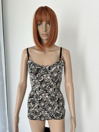 Denny Rose camouflage print bustier top size S, perfect 