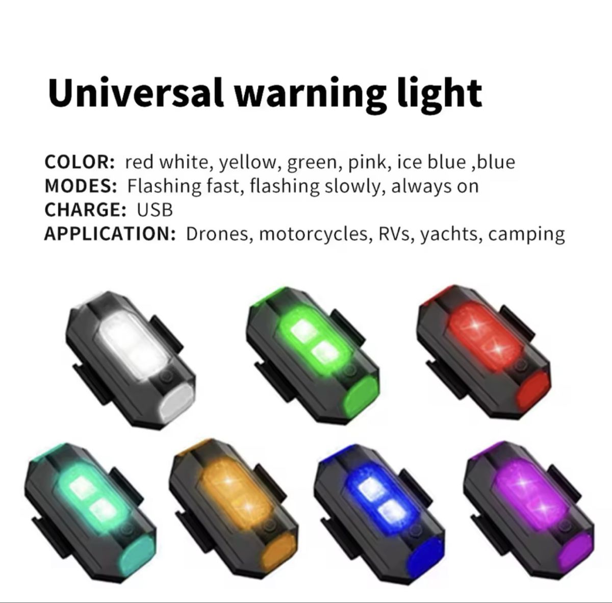 Lampade: Mini luce/faretto a LED ricaricabile per moto e droni – Nuovo e nell'imballaggio originale da Genestrerio venduto da jon_68mf 2