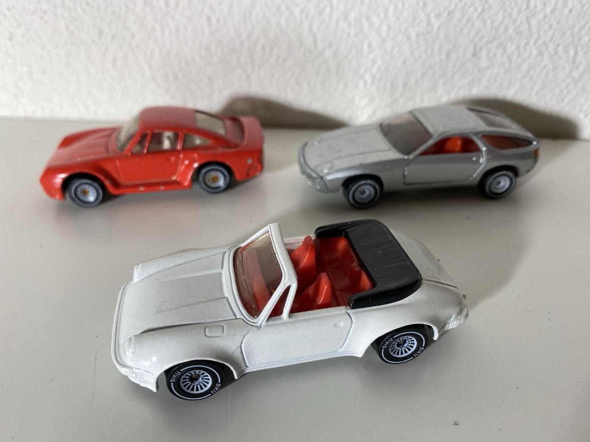Siku Modellini d'auto: Siku 3 Porsche – Usato da Winterthur venduto da ben_9vxx 2