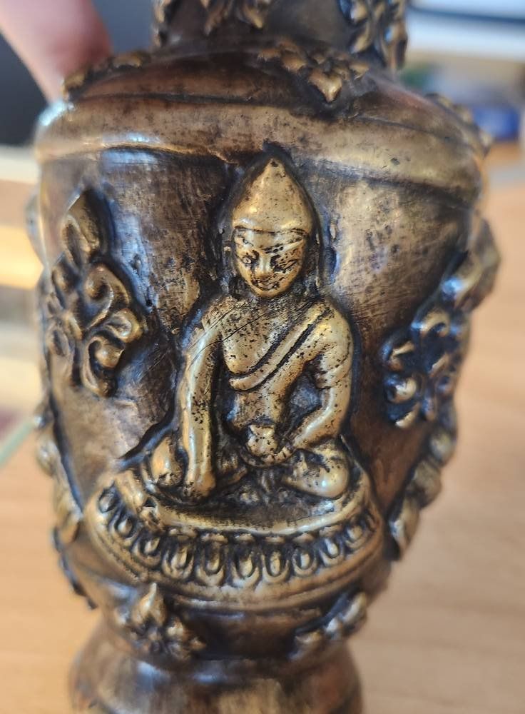 Vasi & Recipienti: Messingvase im antiken Stil – Usato da Thun venduto da Tong999 1