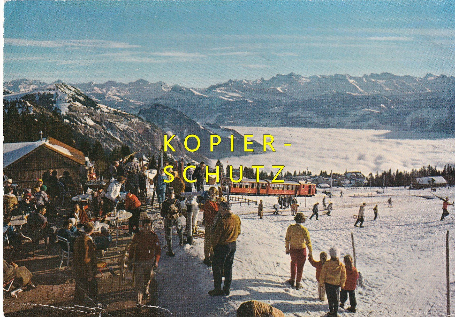 Cartoline postali: Rigi-Staffel - Winterbetrieb /bo – Usato da Hombrechtikon venduto da Rudolf07