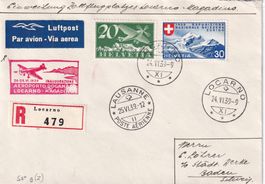 TOP Flugpost - 25.VI. 1939 -  Einweihung Zollflugplatz++++