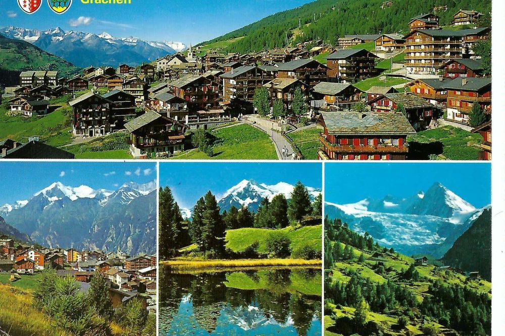 GRÄCHEN 4-Bilder-Karte | Kaufen auf Ricardo