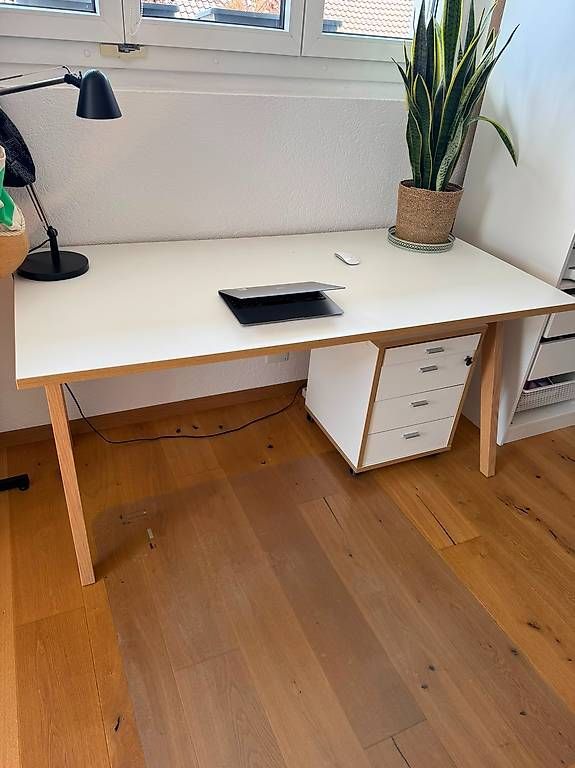 Scrivanie: Très beau bureau PFISTER + commode de rangement – Usato da Savagnier venduto da ben_dx9b