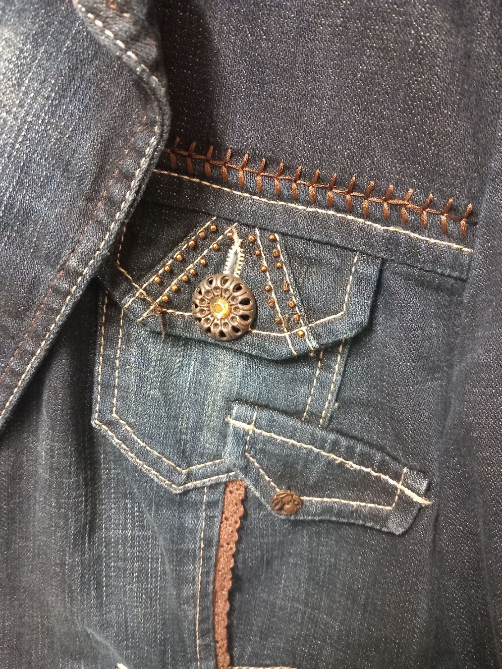 Biba Giacche: BIBA Jeansjacke Gr.42 – Usato da Gwatt (Thun) venduto da umwelt-brocki 4