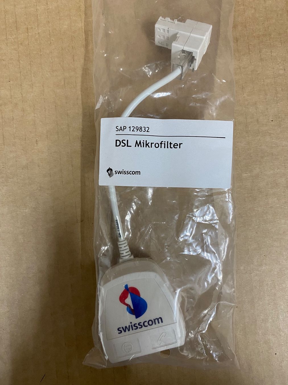 Unità & Adattatore: DSL Mikrofilter (Swisscom) – Usato da Eschlikon TG venduto da ArtRec