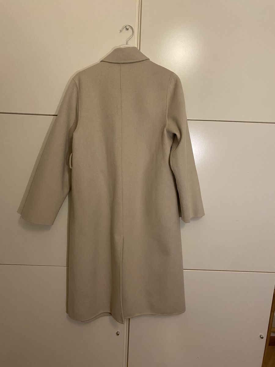 Mango Cappotti: Mango Wollmantel beige, Gr. S, handmade – Nuovo e nell'imballaggio originale da Luzern venduto da nee_zjh6 3
