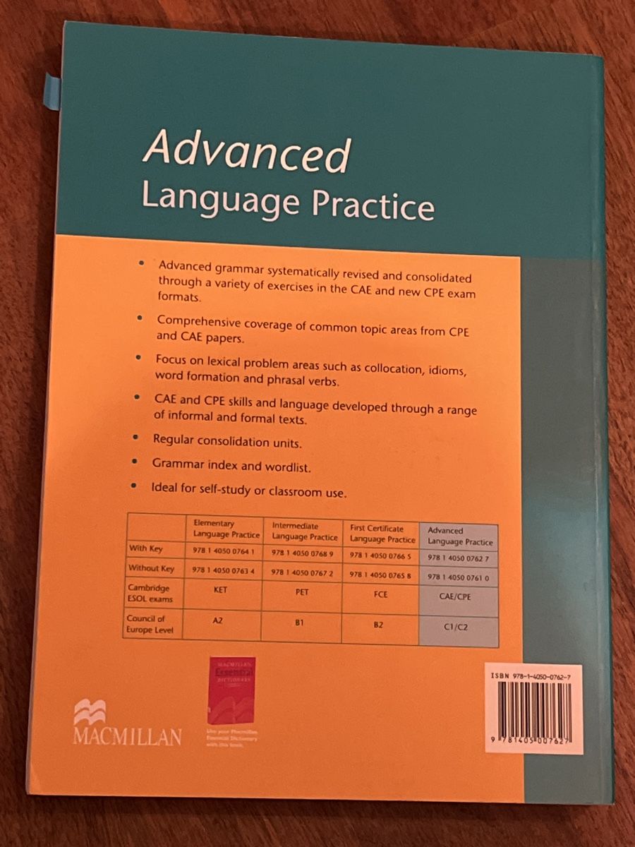 Libri: Englisch Grammatikbuch "Advanced Language Practice" – Usato da Andelfingen venduto da estark 1
