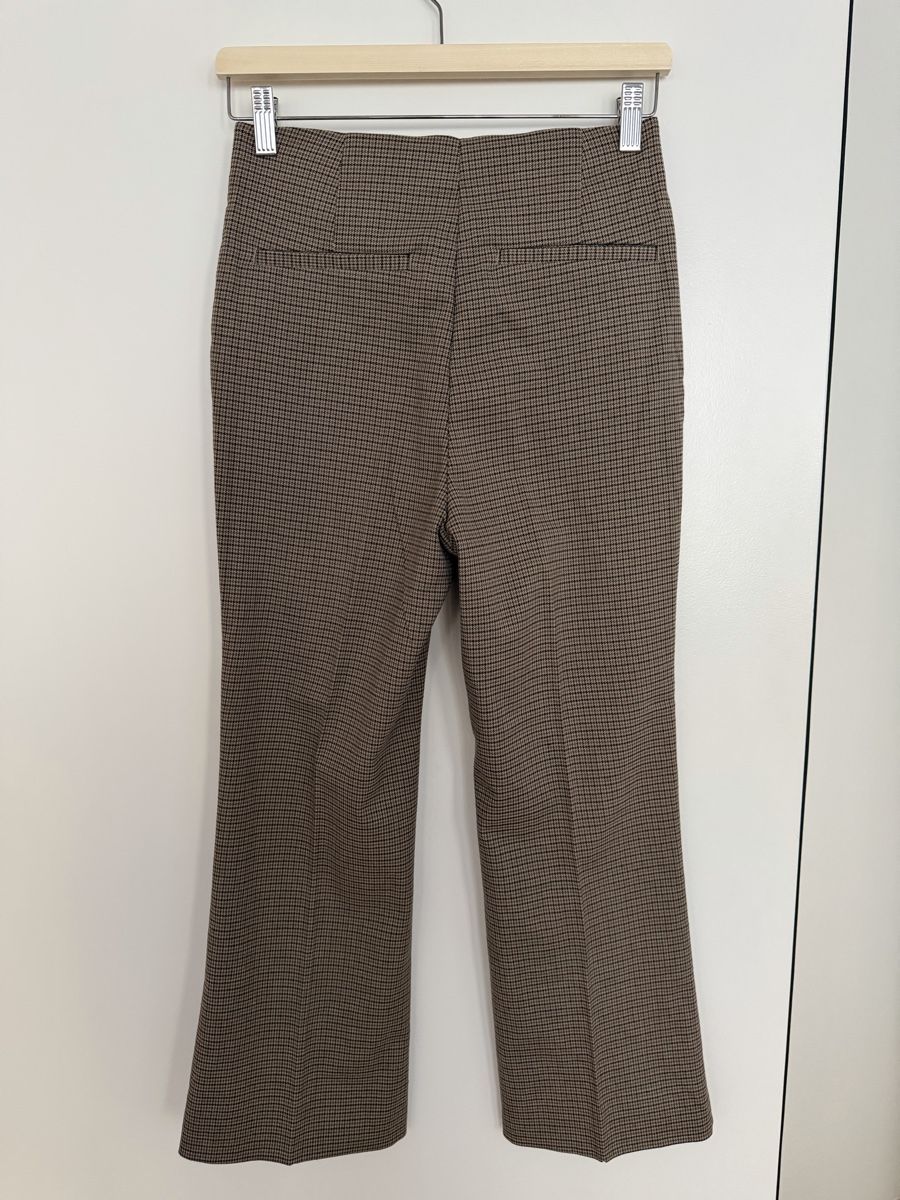 H&M Pantaloni: H&M Trousers, Brown Checkered Pattern, Size EUR 36 – Usato da Zürich venduto da jus_sw7l 1