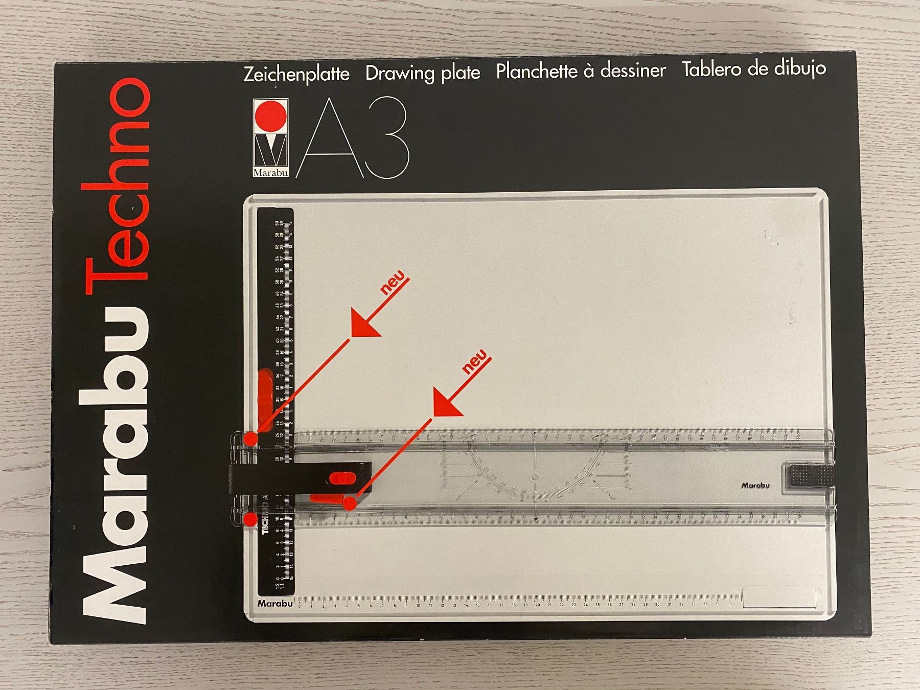 Servierplatten: Zeichenplatte – Gebraucht aus Reiden von ABZ-SUiSSE