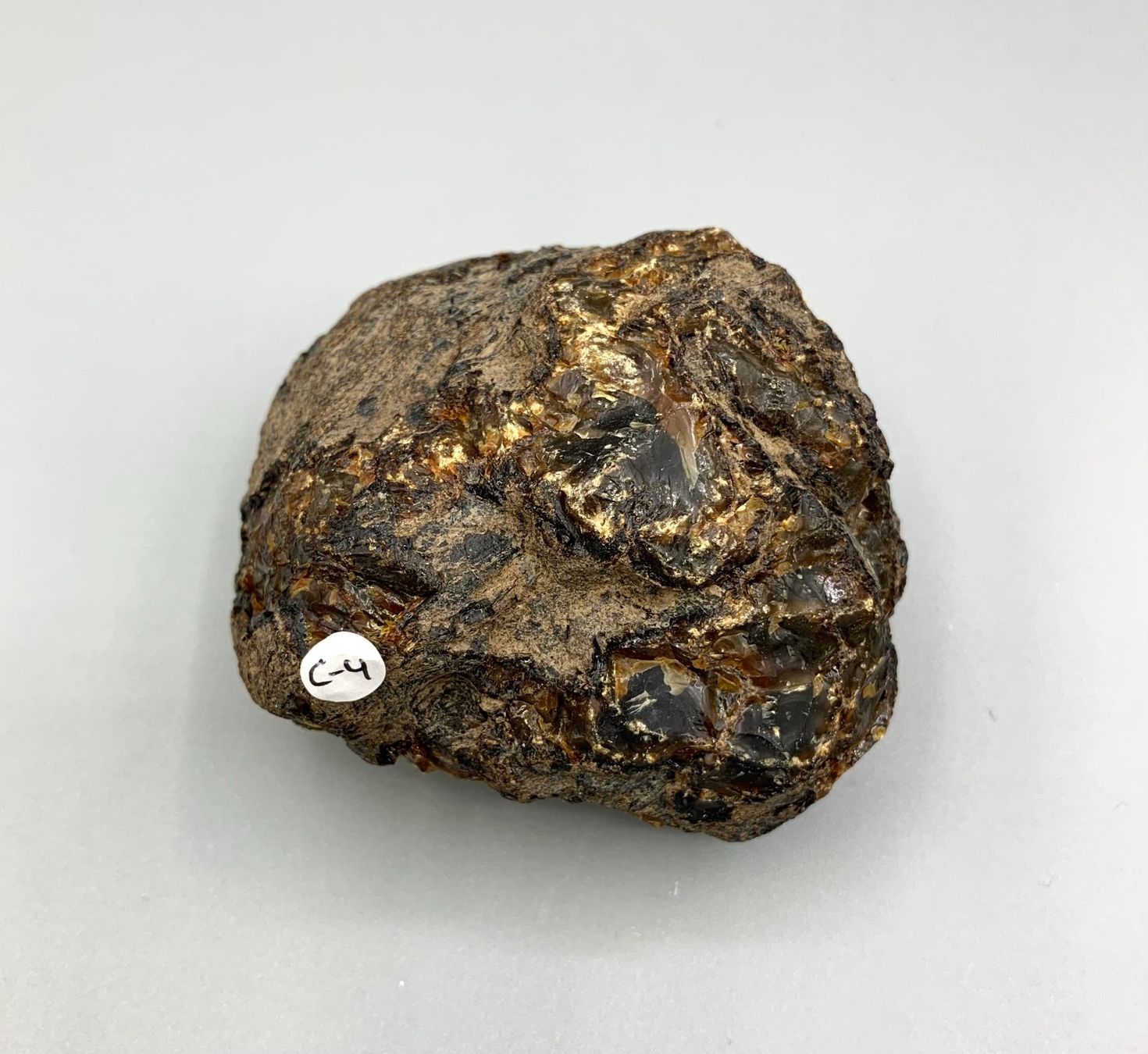 Minerali & Pietre curative: Blauer Bernstein - Rohstein - Naturbelassen – Nuovo (secondo la descrizione) da Samstagern venduto da Spliti